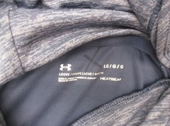 Under Armour HEAT GEAR Size L Womens Drawstring Lightweight Athletic Hoodie 070