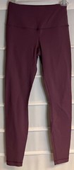 90 Degree by Reflex Purple Stretch Nylon Leggings XS EC!