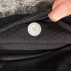 Lululemon Align Sweetheart Bra Pace Rival Tall 15″ Skirt Set Black Gray Sz 12