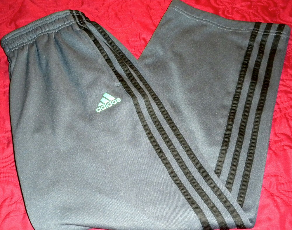 Women’s ADIDAS Run,Hike,Train,Gym,Yoga,Leisure WARM-UP PANTS GRAY Sz L- REDUCED