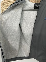 US Air Force Academy Falcons Jacket Gear For Sports Hooded Soft Lining Gray – SM