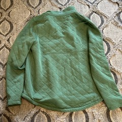 Vineyard Vines Green Quilted Women’s 1/4 Snap Pullover Size Small