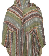 DRA Los Angles Jacquard Fabric Quarter Sleeve Pullover Tunic Hoodie Top Boho XL