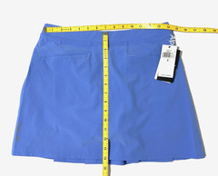 Ralph Lauren RLX GOLF Stretch 15″ Back Pleated Skort Summer Blue SZ. S NWT$138