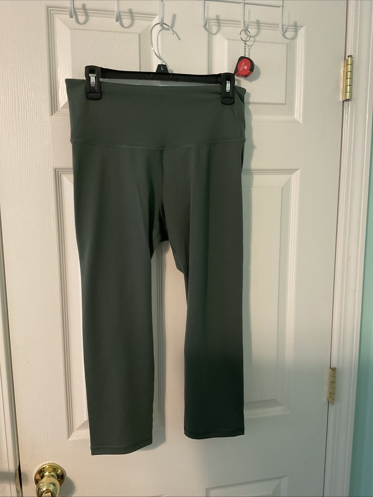 Old Navy olive green Leggings Active Powersoft High-Rise Go-Dry Womens Large