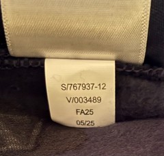 Athleta 2X Forever Fleece Wide Leg Navy Sweatpant High-Rise Plush Pull-On NWT