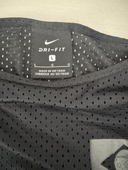 Nike -Women’s Team Brazil Dri-Fit Cropped Black Mesh Top – Size: Large