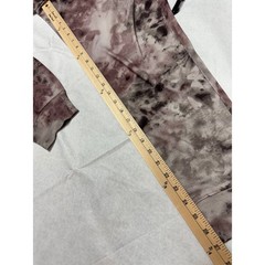 Harmony Balance Women Tie Dye Joggers Mauve Grey Size L NWT Sweatpants