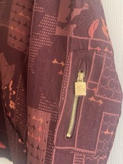 Nike Naomi Osaka Sustainable Materials Woven Jacquard Jacket Crimson Size L $300