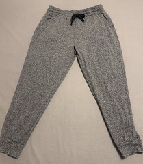 Zella Gray Jogger Pants Drawstring Elastic Waist Pockets Sz M