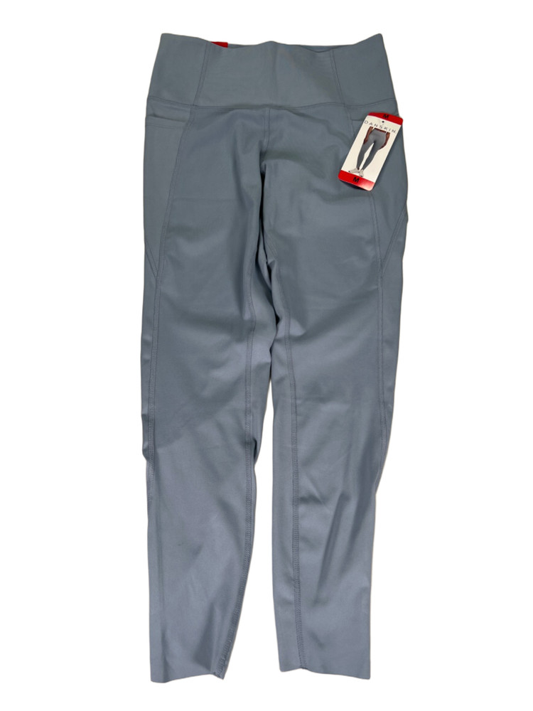 Danskin Women’s Blue Brushed Pull On High Rise Athletic Legging Pants – M
