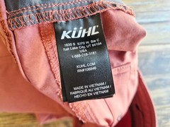 Kuhl Trekr UPF 50+ 8″ Outdoor Hiking Shorts Zip Pocket Dark Dahlia Women’s 4