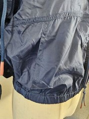 L*Space Set Flyaway Lightweight Nylon Windbreaker Jacket/Fanny Pack + Shorts S