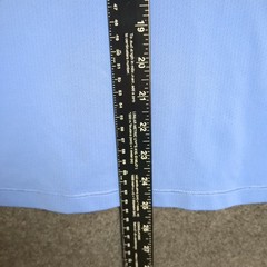 Nike Pro Dri-FIT Womens Large Light Blue Long Sleeve Scoop Neck Athletic Shirt