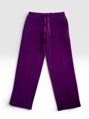 Danskin Purple Activewear Set Jacket Large Pants Medium Athleisure Lounge