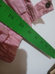 RARE Vintage 1970s Adidas Womens M 100% Nylon Pastelle Pink Track Pants