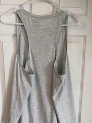 LULULEMON GRAY LOOSE RACERBACK TANK SIZE 14 PERFECT FOR ANY WARDROBE L@@K!