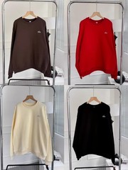 AIo Yoga Accolade Crew Neck Pullover Ribbed Cuffs Sweatshirt Classic Women’s Top