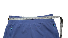 Tek Gear Womens Active Skort Periwinkle Blue Zip Pockets Built-In Shorts Size S