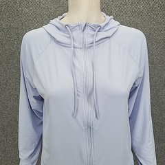 Mondetta Womens Hoodie Small Sz Periwinkle Zip Front Lightweight Jacket Pockets