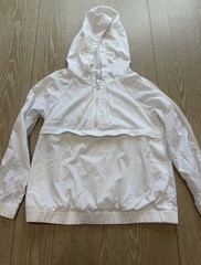 Lululemon Pack Light 1/2 Zip Lightweight Pullover Jacket White Women 6 SEE PICS