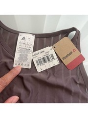 REEBOK CROPPED WORKOUT TANK TOP