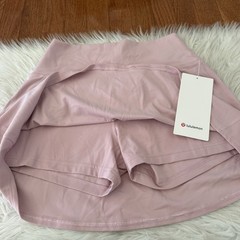 Lululemon Align High Rise Skirt Skort Shorts Women’s Size 6 Pink Haze NWT $78