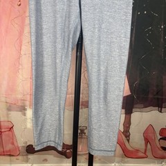 Outdoor Voices light blue space dye leggings crop 23.5 in inseam small
