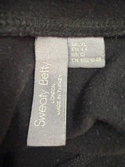 Sweaty Betty Hoodie Womens Size UK XL 12 Escape Luxe Fleece Sweatshirt High Neck