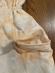 All In Motion Jogger Pants Women’s Large Orange Tie-Dye Pockets 23.5″=Inseam