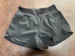 Size XS 0-2 AVIA Running Shorts Black Pocket Lined