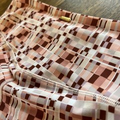 L*Space Active Hot To Trot 7/8 Legging Womens Small, Rose Pink/Cream, Mint Cond!