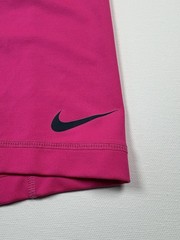 Nike Pro Dri-FIT Women’s Compression Shorts Pink Purple Black Logo Size M