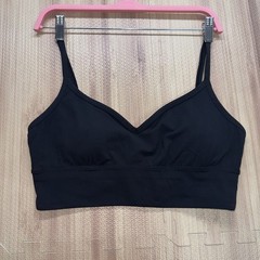 Lululemon Align Sweetheart Bra Pace Rival Tall 15″ Skirt Set Black Gray Sz 12