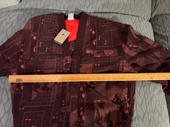 Nike x Naomi Osaka Jacquard Jacket Women’s S Burgundy Crush FV7795-652 $300 NEW