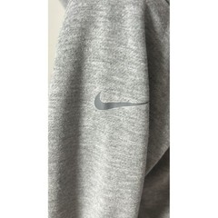 Nike Dri Fit Womens Funnel Cowl Neck Pullover Sweatshirt Gray 860130 Small