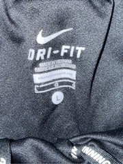 Nike Women’s Dri-FIT Running Shorts Size Large Black Neon Green Reflective