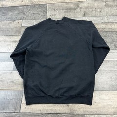 Planet Hollywood London Sweatshirt Pullover Embroidered Black Womens Medium