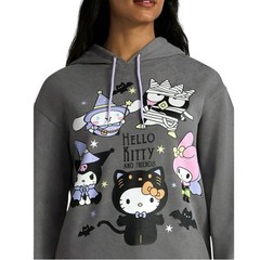 Hello Kitty and Friends Women’s Pullover Hoodie Sweatshirt, Sizes XS 0-2 NEW