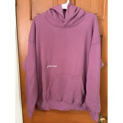 Women’s Wild Fable Pink Mauve Comfy Club Oversized Hoodie Size XL NWT