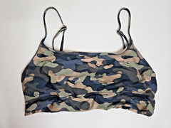 The Upside Himalaya Camo US12 Strap Sports Bra US8 High Rise Drawstring Leggings