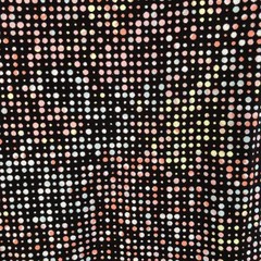 Good Move M&S Uk 18 Black/Multi Dot Gym Leggings Cropped Leg Active Wear Stretch