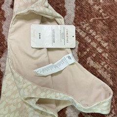 Fabletics 2 Piece Beige Cream Leopard Print Leggings & 1 Shoulder Sports Bra