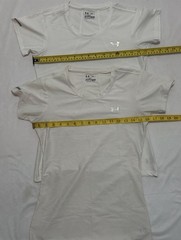 2 Under Armour HeatGear Women’s Fitted Breathable Crew Neck Short Sleeve Tee M