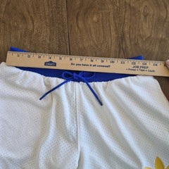 NWT Red, white and blue Adidas unisex OG Mesh Trefoil Basketball shorts size XS