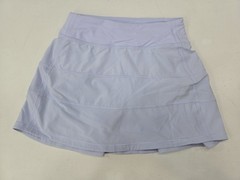 Lululemon Pace Rival Skirt (Tall) *4-way Stretch Golf Pastel Blue W8AADT Size 0