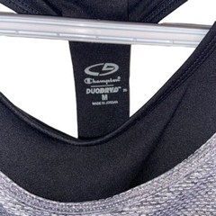 Champion Bundle Duodry Layered Tank Tops Workout Activewear Gray Black Size M