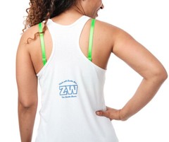 Zumba Team Zumba High Neck Tank Top – White – XS S L XXL ~ Free Ship!