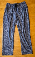 Scorpio Sol fare crop jogger medium new black distressed heathered