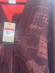 Nike Naomi Osaka Sustainable Materials Woven Jacquard Jacket Crimson Size L $300